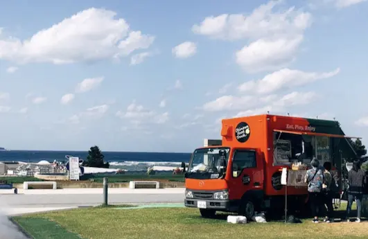 移動コーヒー車