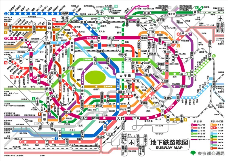 地下鉄マップ
