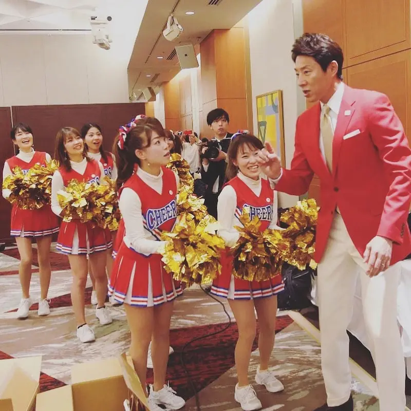 松岡修造と対面